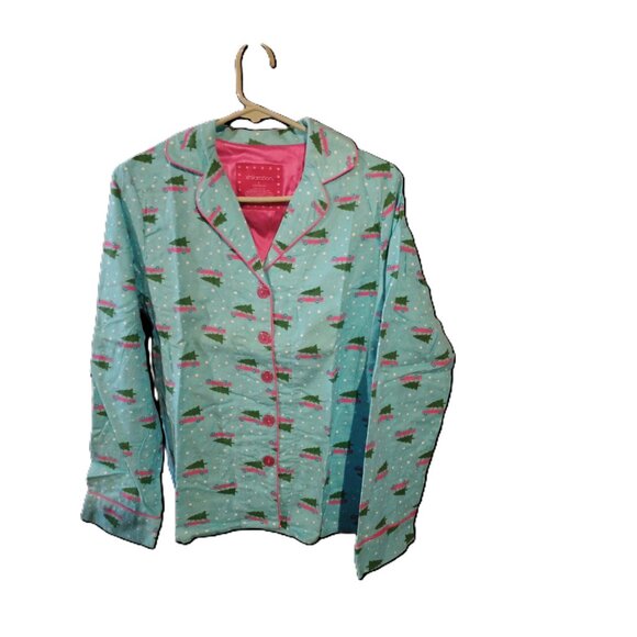 Xhileration 2-Piece Pajama Set Christmas Tree On Top Of Car - Picture 5 of 6